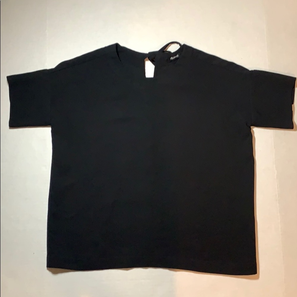 Madewell Short Sleeve Crepe Top